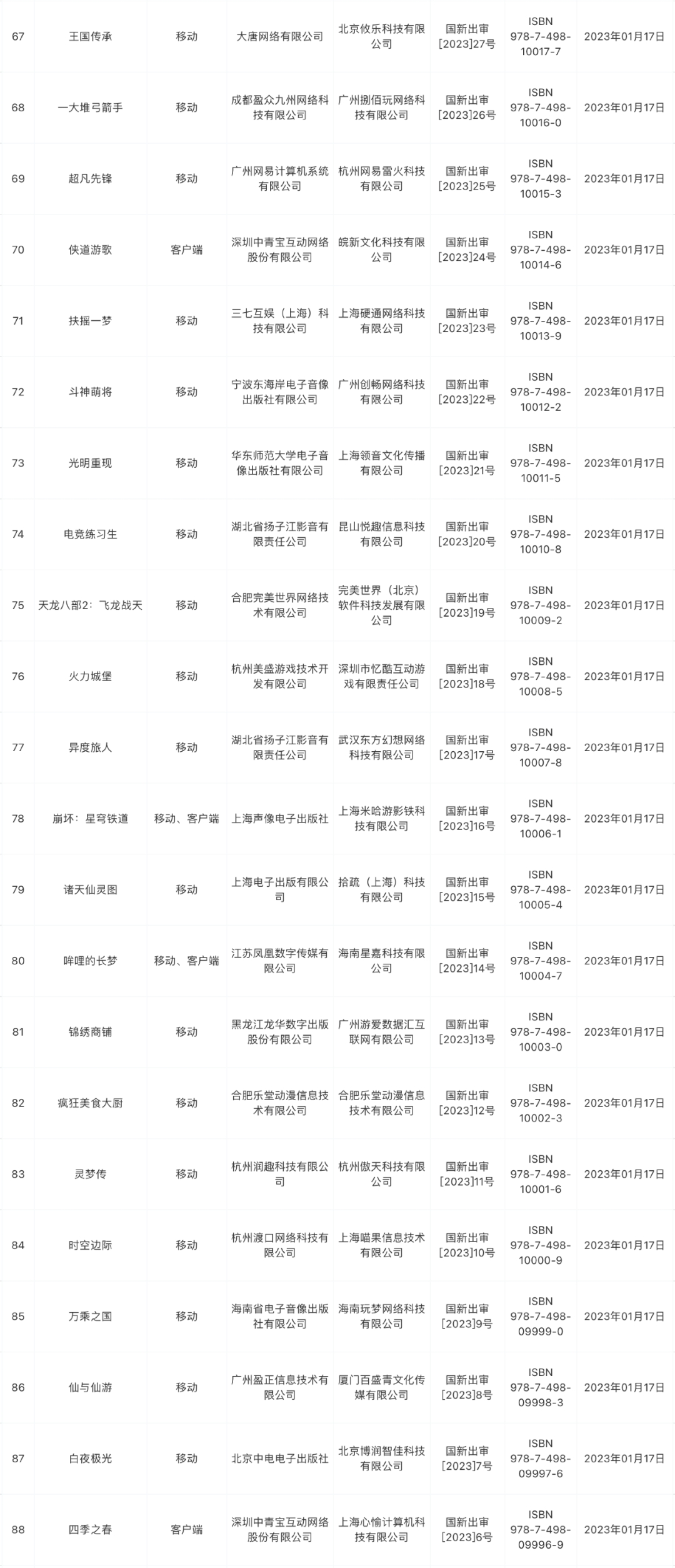 逆水寒手游获得版号5